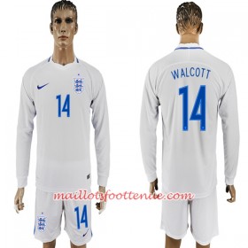 Maillot/Tenue Angleterre Valcott 14 Domicile Coupe du monde 2018 Manche Longue